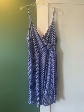 Gilli Blue and White Summer Dress
